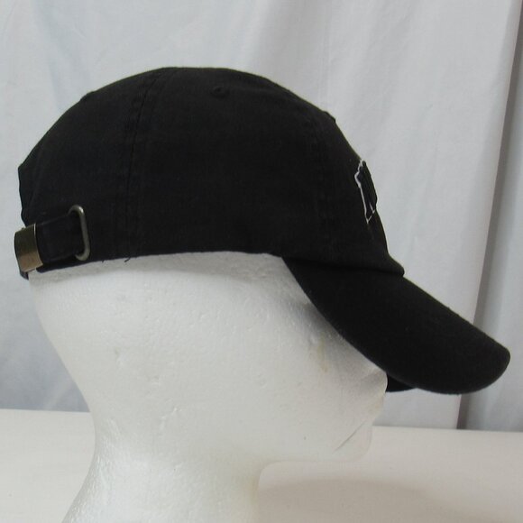 New York Black Unisex Cotton Polo Style Cap Baseball Hat Adjustable By Elidan - Picture 5 of 8